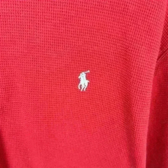 Polo by Ralph Lauren top. Red XL. - Picture 5 of 5